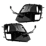 DURAFORCE LED DRL Turn Signal Fog Lights Lamps w/Wiring for 2015-2017 for Subaru WRX STI