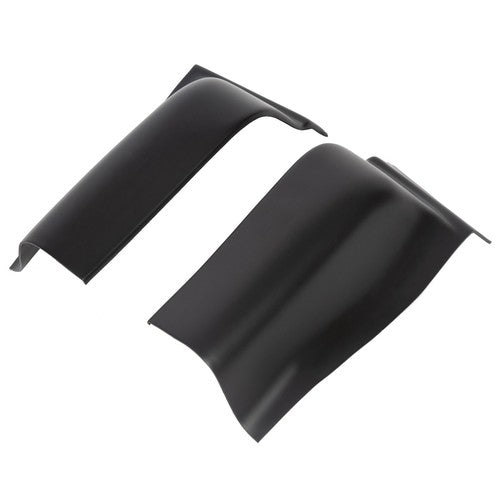 Black ABS Cab Corner Covers For Ford F150 Crew Cab 2004 2005 2006 2007 2008