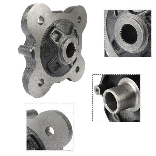 DURAFORCE Black Rear Wheel Hub 5142964-067 fits For Polaris Brutus Crew Ranger 2013-2019