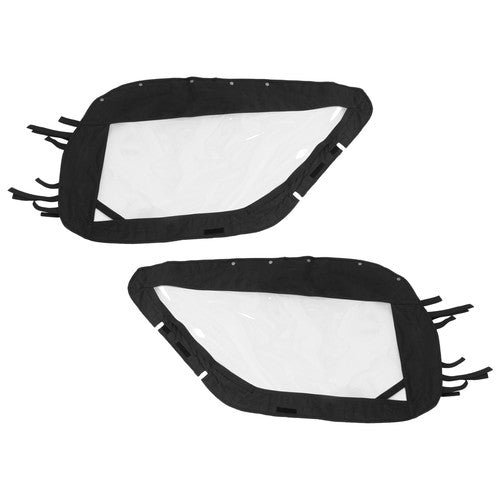 DURAFORCE PVC Window Soft Doors for Honda Talon 1000R 1000X 2019 2024 and 1000RS 2023 2 PCS