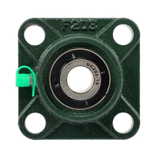 DURAFORCE 4pcs UCF202-10 Pillow Block Bearing 5/8" Bore 4-Bolt Self-Aligning Solid Base