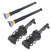 DURAFORCE 4PCS Front Complete Struts Rear Shocks 501798019 For Mercedes E350 2010-2014 RWD