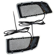 DURAFORCE Fairing Lower Grill LED Turn Signal Running Light For Electra Glide 2014-2020