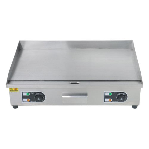 DURAFORCE 30 Inch Commercial Electric Griddle 3000W Countertop Flat Top Grill 122℉-572℉