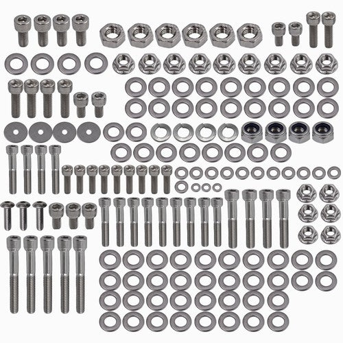 DURAFORCE 667 PIECE for YAMAHA YFZ350 BANSHEE STAINLESS STEEL ATV BOLT SCREW KIT SET