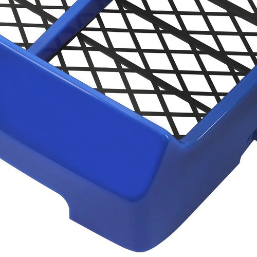 DURAFORCE Plastic Gas Tank Side Covers with Grill for Yamaha Banshee 350 YFZ350 87-06 Blue