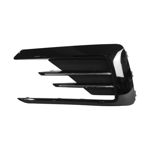 For 2016-2019 VW Passat R-Line Front Lower Grille+Fog Light Covers With Hole