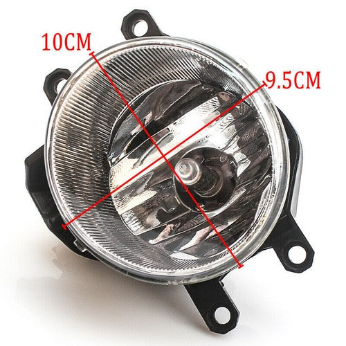 DURAFORCE For 2019-2024 2021 Toyota Rav4 Adventure Adv Bumper Fog Lights Lamp Pair w/Bulbs