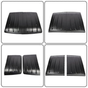 DURAFORCE Black Plastic Hard Top Roof For Kawasaki Mule 600 / 610 SX 4X4 2005-2022