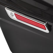 DURAFORCE Vivid Black Hard Saddlebags Saddle Bags For Harley Street Road King Glide 94-13