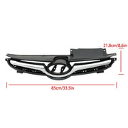 DURAFORCE For Hyundai Elantra 2014-2016 Front Upper Lower Grilles And Bumper Brackets Set