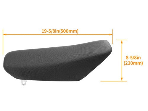 DURAFORCE Black Tall Seat For Kawasaki KLX110 KLX110L KLX110R KLX110RL DRZ110 2002-2024