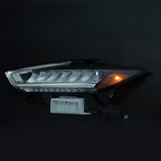 DURAFORCE Fit For Nissan Maxima 2019 2020 2021 Front LED 1 Pair Headlights Assembly Set