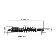 DURAFORCE 2016-2018 For Yamaha Wolverine 700 B35-F2200-00-00 Dual-Rate Rear Shock Absorber