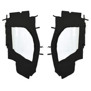 DURAFORCE For Kubota RTV1100 Black PVC Full Soft Doors Cab Enclosure RTV900/RTV1120 08-14