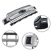 DURAFORCE Fit For Ford F-150 2018-2020 Front Radiator Grille Assembly Chrome Jl3z-8200-ea