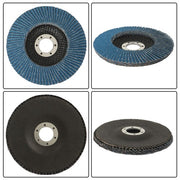 DURAFORCE 10× 5" 125mm Premium Zirconia Flap Disc Grit40/ Wheel Angle Grinder Sanding Disk