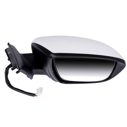 DURAFORCE Right Side View Mirror Assembly with Signal Lamp & Camera for Nissan Rogue 14-17