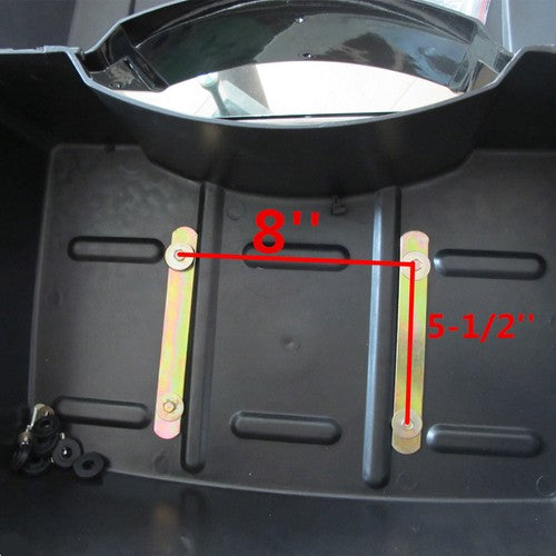 DURAFORCE For Touring Universal Luggage Trunk & Tail Light & Backrest & Luggage Rack