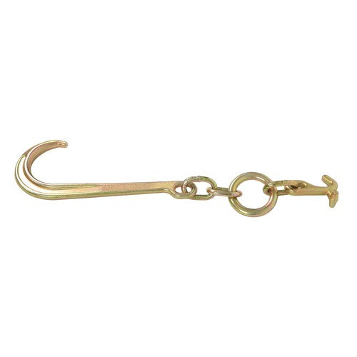 DURAFORCE 15 Inch G70 J Hook w/T-J Hook 5400 Lbs Working Load Limit Towing Hooks