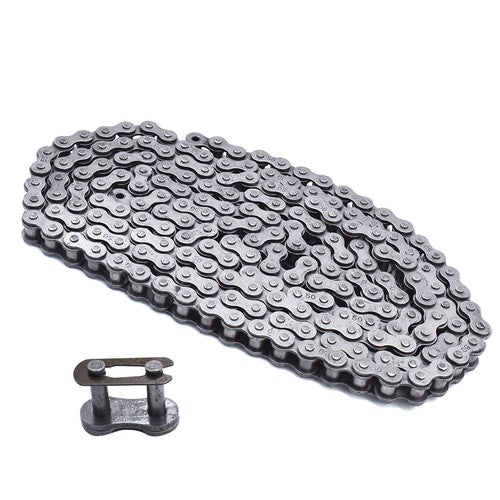 DURAFORCE Pitch Size 0.62 #50 Roller Chain 10 Feet with 1 Connecting Links US