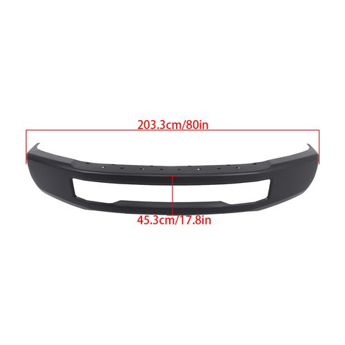 DURAFORCE Brand New BLK For Ford F-250 F-350 2017 2018 2019 Front Bumper Face Bar Durable