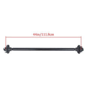 DURAFORCE 4 lug-4" 44" HF 2K 2000lbs Trailer Axle w/ U-Bolt Kit For RVs trucks trailers