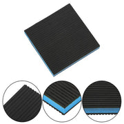 DURAFORCE 6" x 6" x 7/8" EVA Rubber Shock-absorbing Pad 4Pcs Anti Vibration Pads
