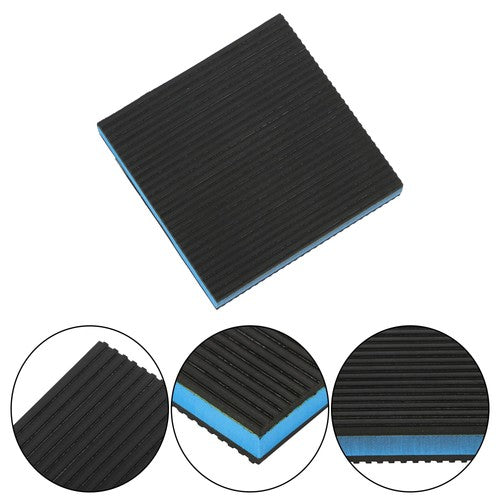 DURAFORCE 6" x 6" x 7/8" EVA Rubber Shock-absorbing Pad 4Pcs Anti Vibration Pads