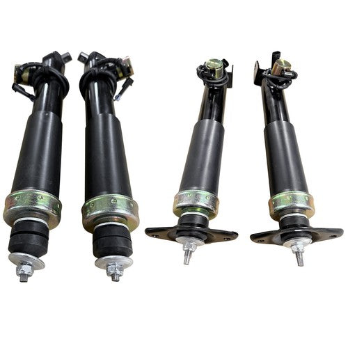 DURAFORCE 4Pcs Front Rear Shock Absorbers Struts Adaptive For Chevy Corvette C5 1997-2002