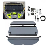 DURAFORCE 2-IN-1 Flip Smoked PC Windshield For Can-Am Maverick X3 (64" or 72") 2017+