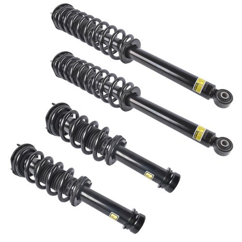 DURAFORCE 4Pcs Front and Rear Shock Absorbers Struts For Tesla Model S 60D 75D 85D 90D AWD