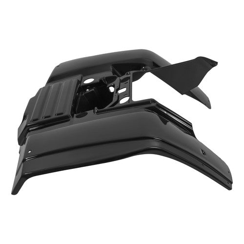 Black ABS Plastic Rear Fender Flaps Mud Guard for Honda TRX300 1988-2000