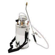 DURAFORCE 1.5 Gallon Stainless Steel Sprayer 16" Wand & 3.3FT Reinforced Hose 6L