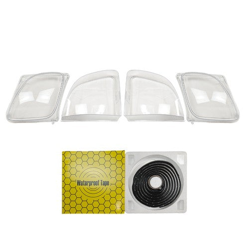 Front Headlight Clear Lens Housing Seal Glue for Lexus LX470 1998 2007
