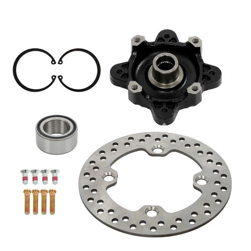 DURAFORCE Front Wheel Hub Brake Rotor Kit For Polaris RZR570 RZR900 ACE570 ACE900 5137127