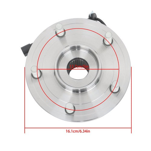 DURAFORCE 2 PCS For Dodge Grand Caravan Town & Country Routan Wheel Bearing and Hubs Front