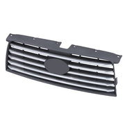 DURAFORCE For Subaru Forester 2006-2008 Plastic Front Bumper Upper Grille w/ Silver Trim