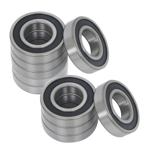 DURAFORCE 6207-2RS Deep Groove Ball Bearings 10pcs 35x72x17mm Set