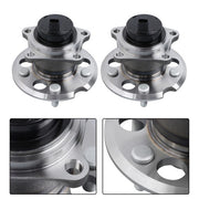 DURAFORCE FWD 2pcs Rear Wheel Bearing and Hubs Assembly For Toyota Sienna 2004 - 2010