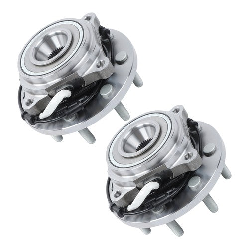 DURAFORCE For RAM 2500 3500 2014 2015 2016 - 2018 2pcs Front Wheel Bearing & Hub Assembly