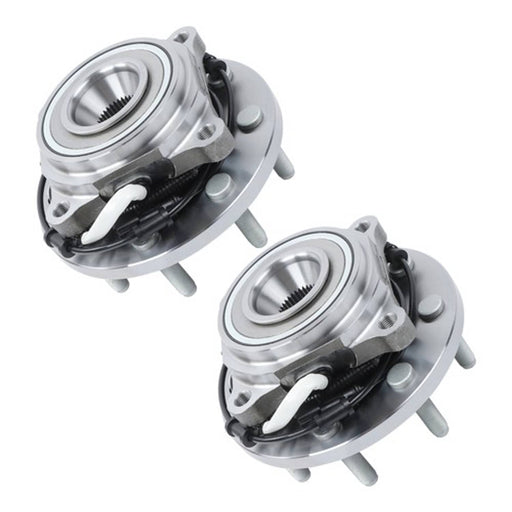 DURAFORCE For RAM 2500 3500 2014 2015 2016 - 2018 2pcs Front Wheel Bearing & Hub Assembly
