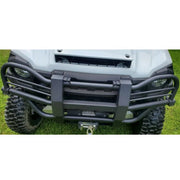 DURAFORCE For 15-23 KAWASAKI MULE PRO FX FXT DX DXT Steel Bumper Brush Guard Black