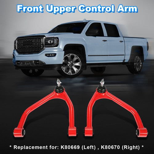 Front Upper Control Arms 2-4 Inch Lift for Silverado Sierra Escalade Tahoe Avalanche