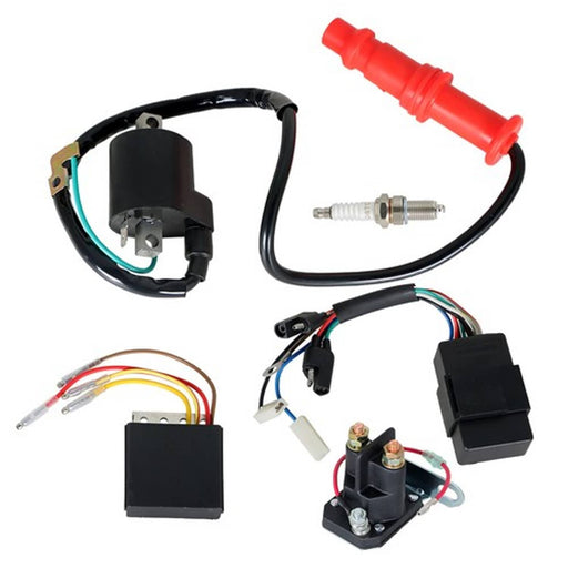 DURAFORCE For Polaris Sportsman 500 4x4 HO Ignition Coil CDI Relay Regulator Spark Plug