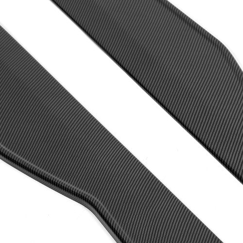 For Dodge Charger SRT RT 2015-2023 Carbon Fiber Look Side Skirt Rocker Panels