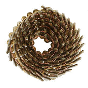 DURAFORCE 1-3/4" × 0.12" Coil Roofing Nail Galvanized 3/8" Head Diameter 15 Degree 7200Pcs