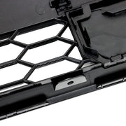 DURAFORCE For Honda CR-V 2020 2021 2022 Front Upper Grille and 2pcs Chrome Trim Plastic