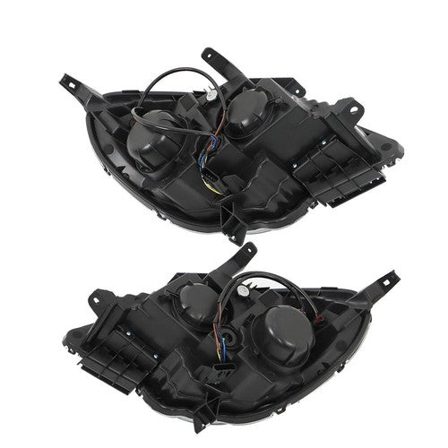 DURAFORCE Projector Passenger + Driver Clear For Chevy Equinox 2011-2015 Headlights Front