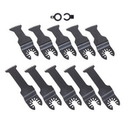 DURAFORCE Oscillating Multitool Blades Kit 10 PCS Japanese Tooth Saw Blades Extra-Long